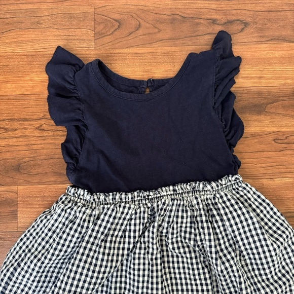 Gap | Toddler Ruffle Mix-Media Dress - Picture 2 of 7